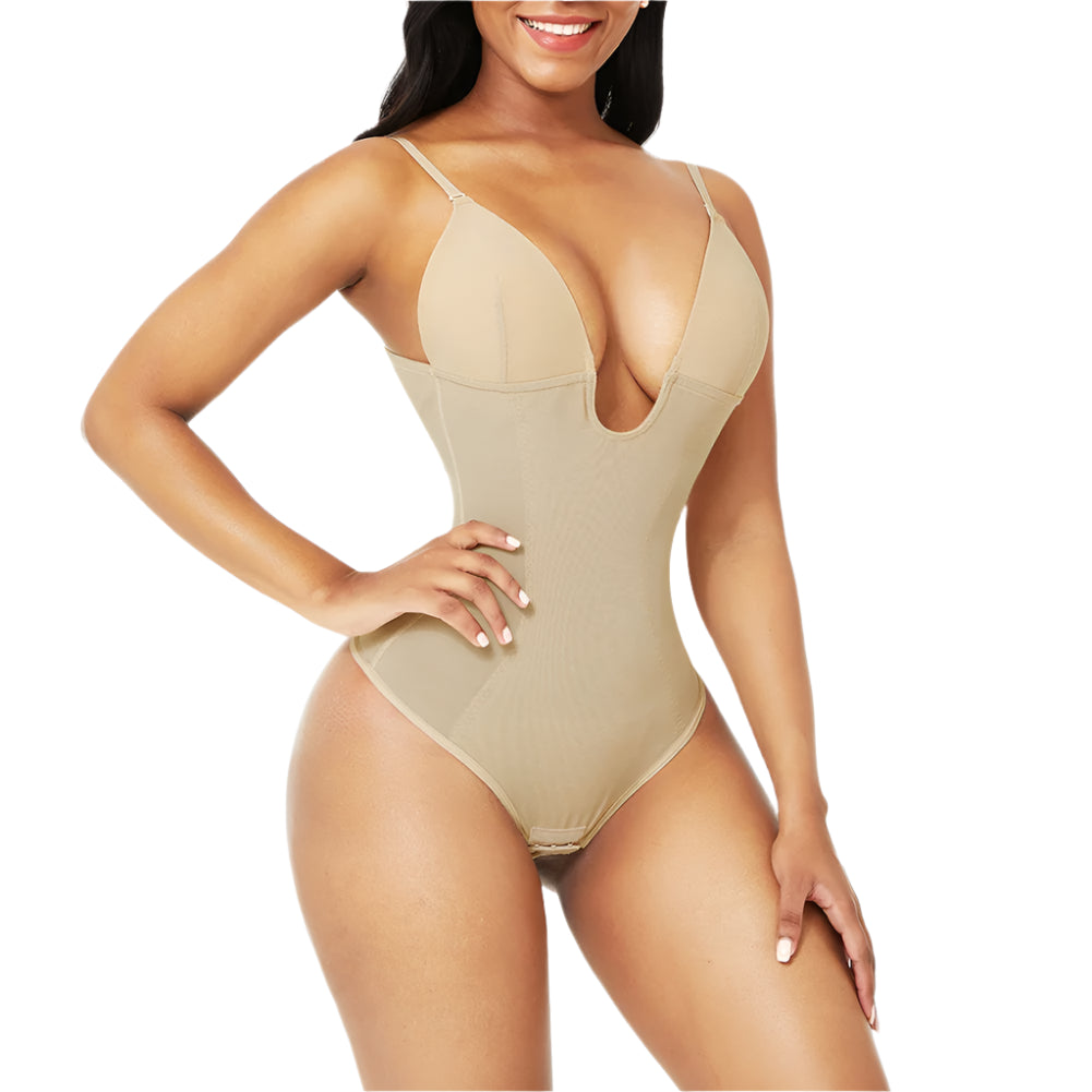 U Plunge Bodysuit