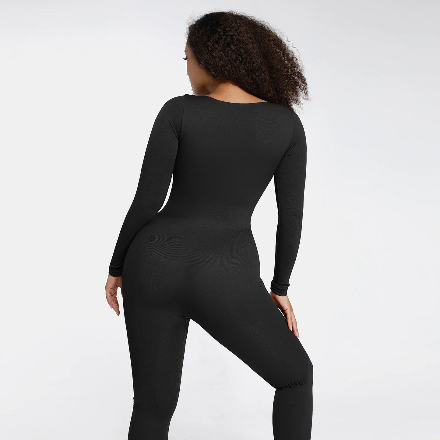 V-Neck Jumpsuit