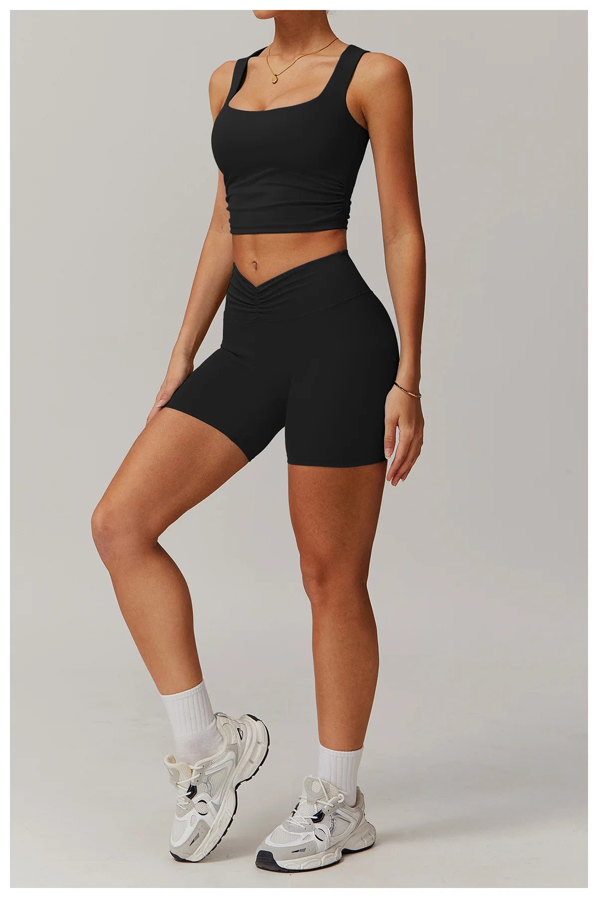 V-waist Yoga Shorts - Shapers Corp