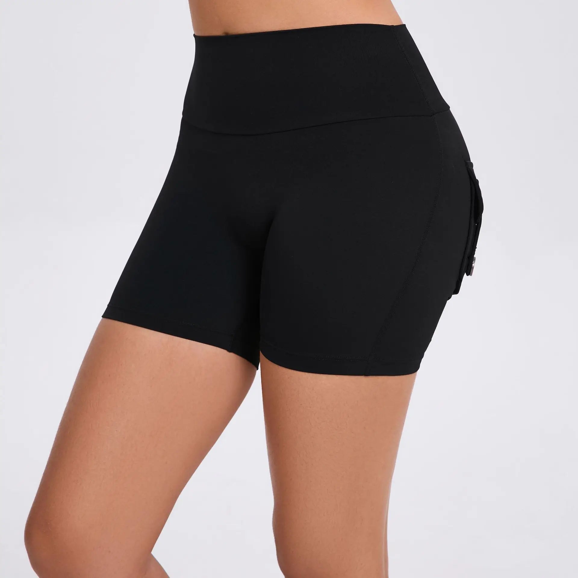 Yoga Shorts with Back Pockets - Shapers Corp