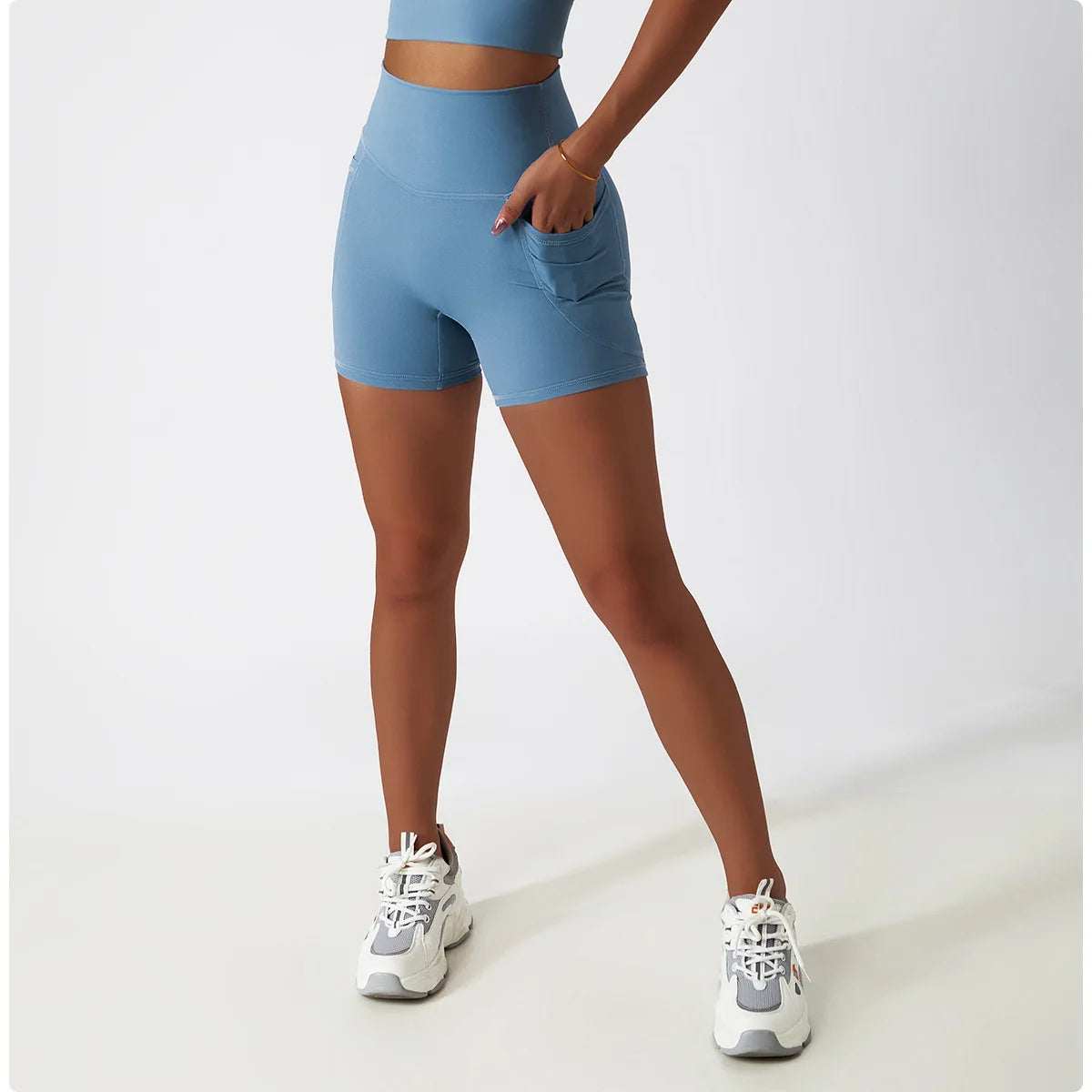 Yoga Shorts with Pockets - Shapers Corp