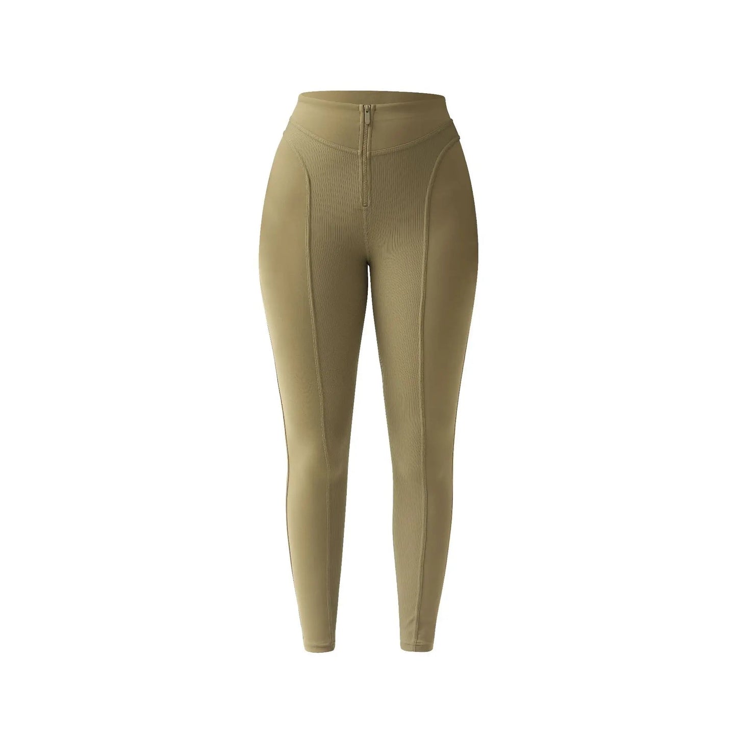 Zip-up Yoga Pants - Shapers Corp