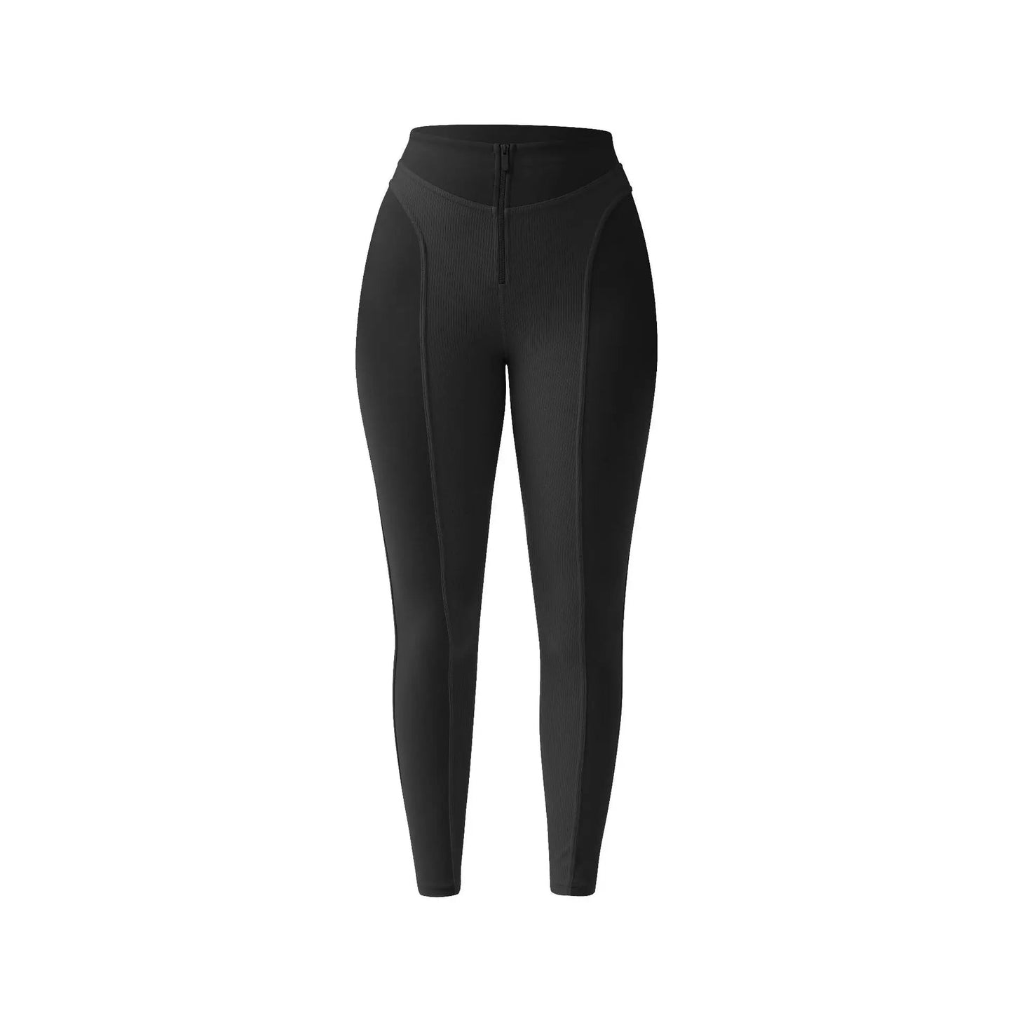 Zip-up Yoga Pants - Shapers Corp
