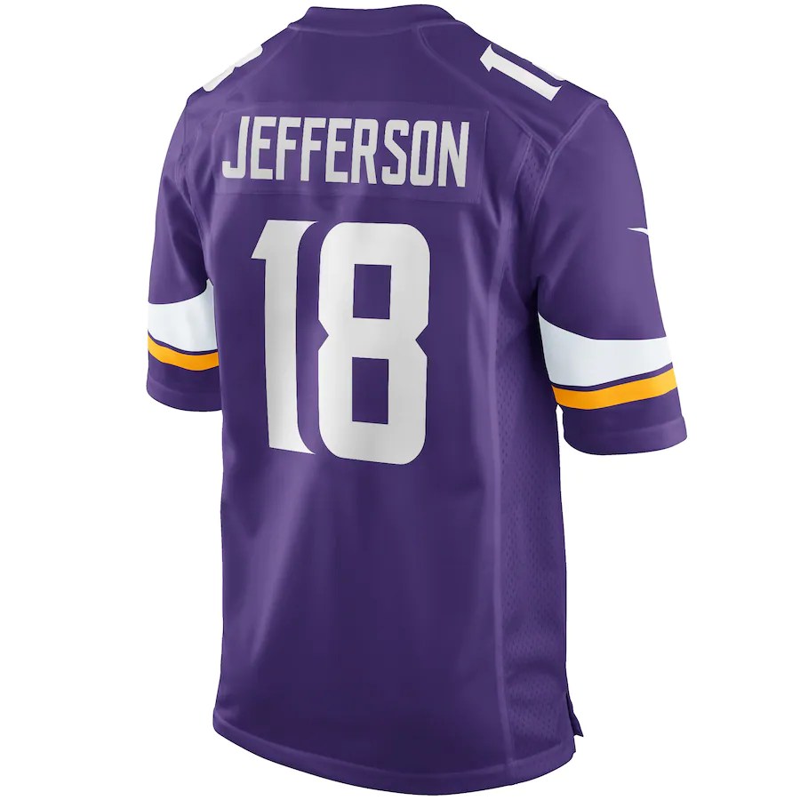 Youth Minnesota Vikings Justin Jefferson Jersey