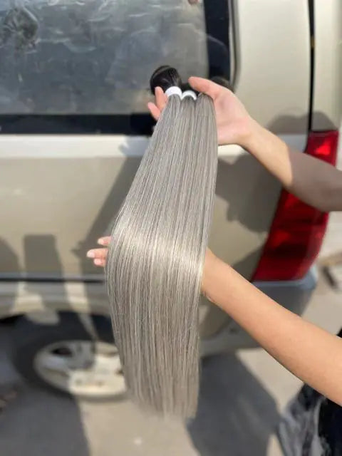 Straight Fake Fibers Hairs