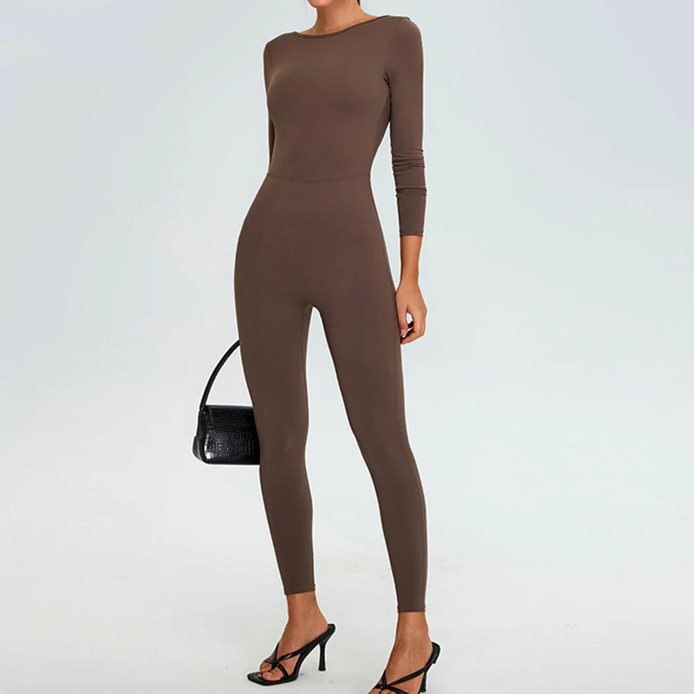 Backless Yoga Jumpsuit - Shapers Corp