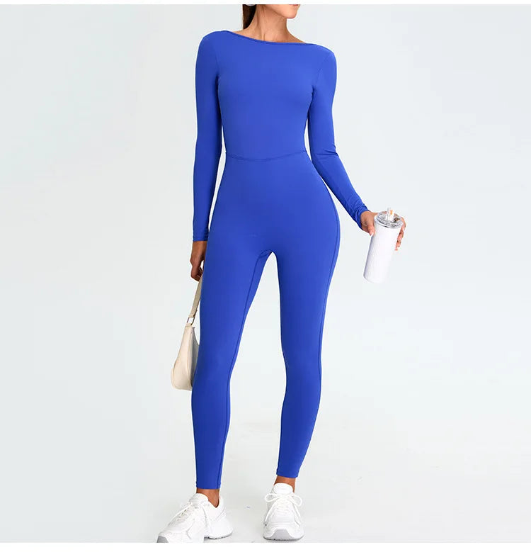 Backless Yoga Jumpsuit - Shapers Corp