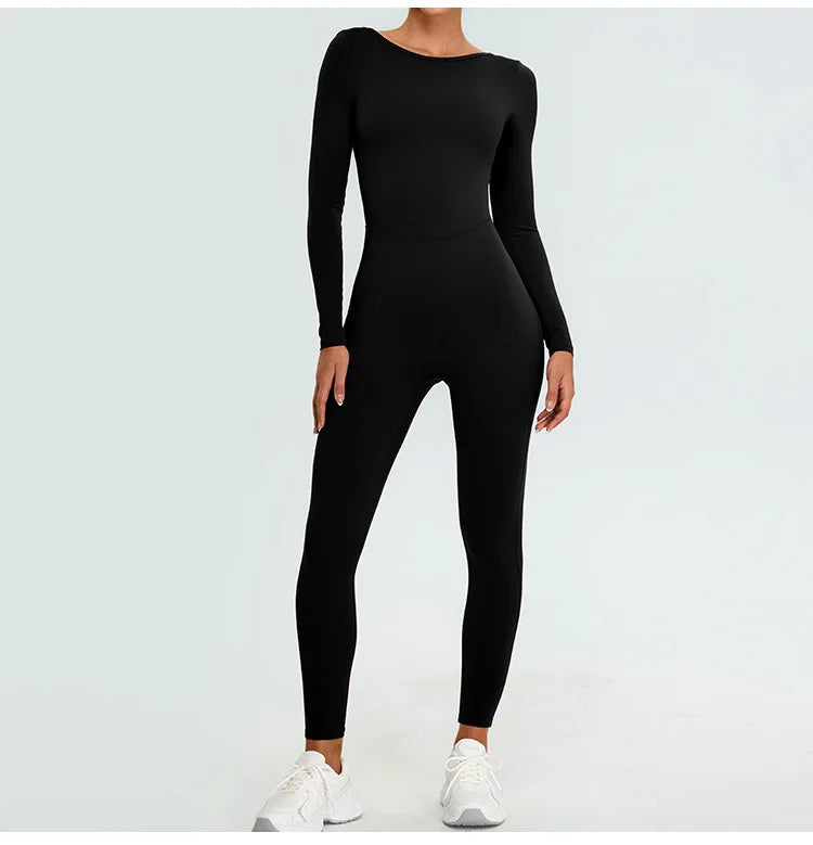 Backless Yoga Jumpsuit - Shapers Corp