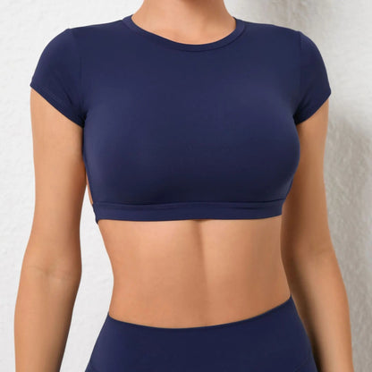 Backless Yoga Top - Shapers Corp