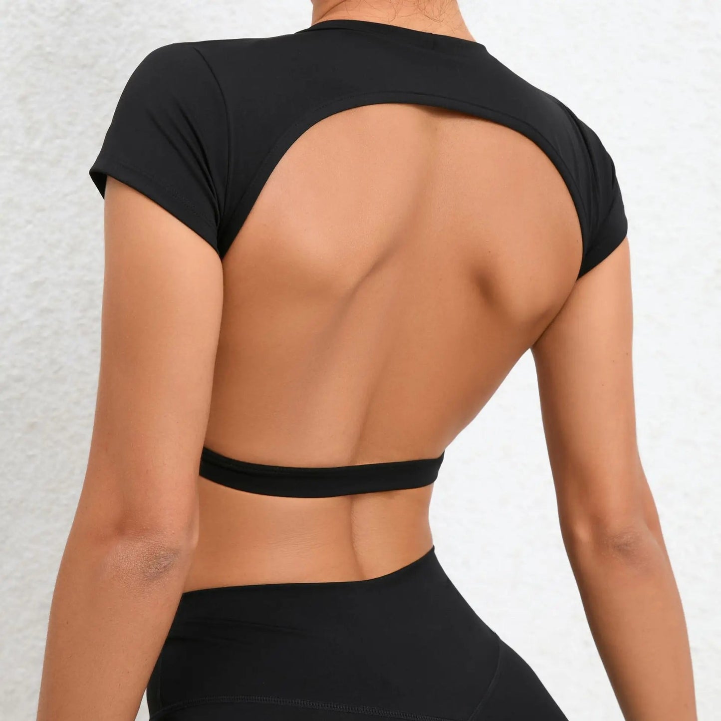 Backless Yoga Top - Shapers Corp