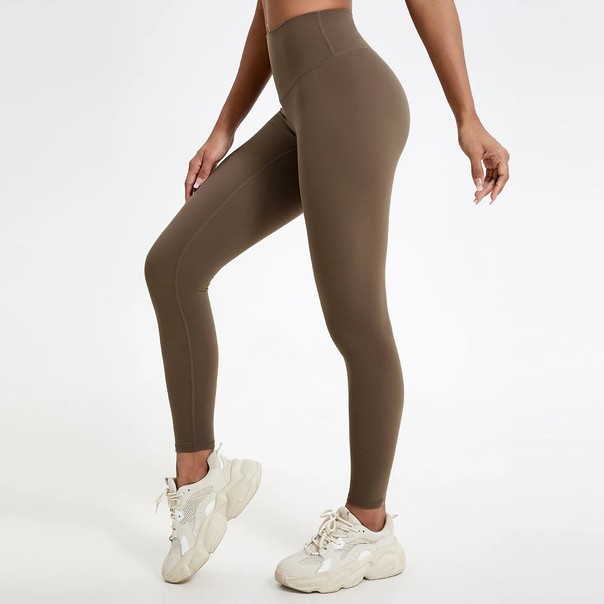 Brown Yoga Pants - Shapers Corp