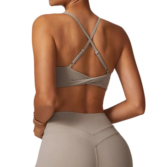 Criss-cross Yoga Bras - Shapers Corp
