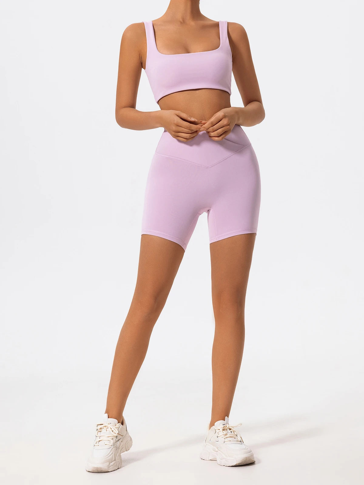 Crossover Yoga Shorts - Shapers Corp