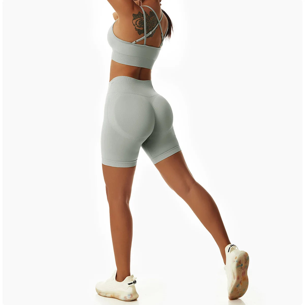Double Shoulder Straps Yoga Bra - Shapers Corp