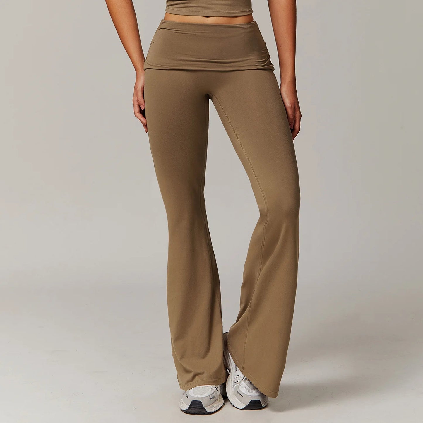 Fold-over Waist Leggings - Shapers Corp