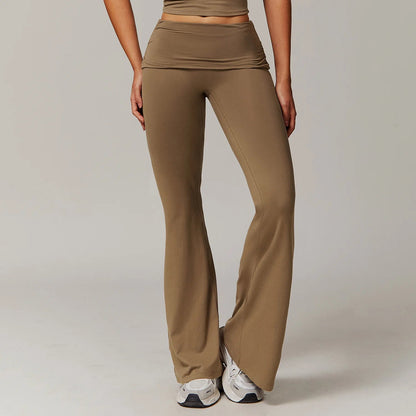 Fold-over Waist Leggings - Shapers Corp