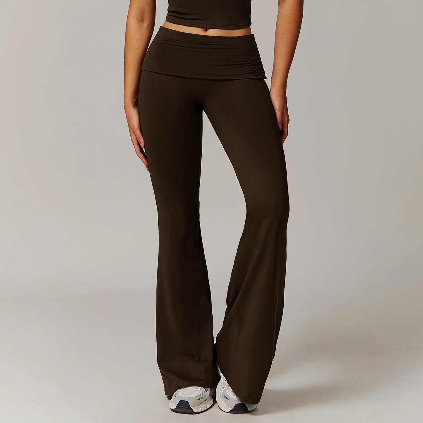 Fold-over Waist Leggings - Shapers Corp