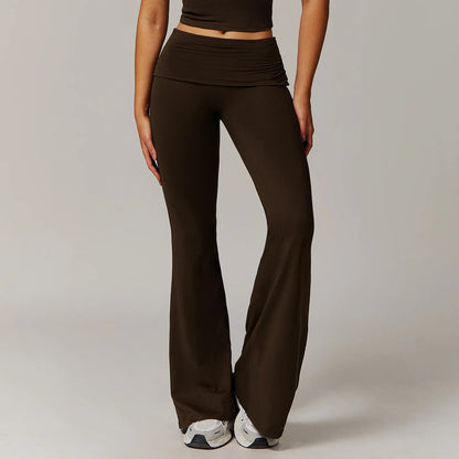 Fold-over Waist Leggings - Shapers Corp