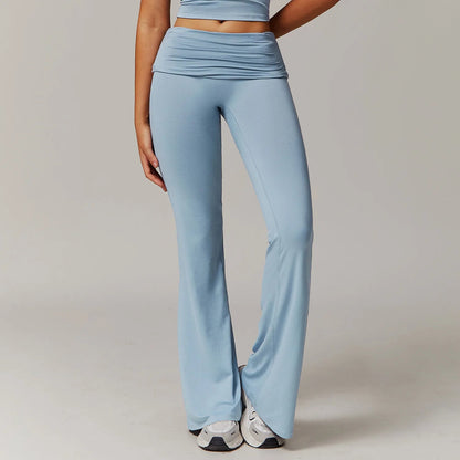Fold-over Waist Leggings - Shapers Corp
