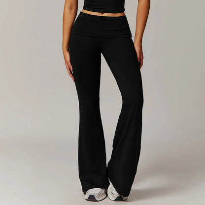 Fold-over Waist Leggings - Shapers Corp