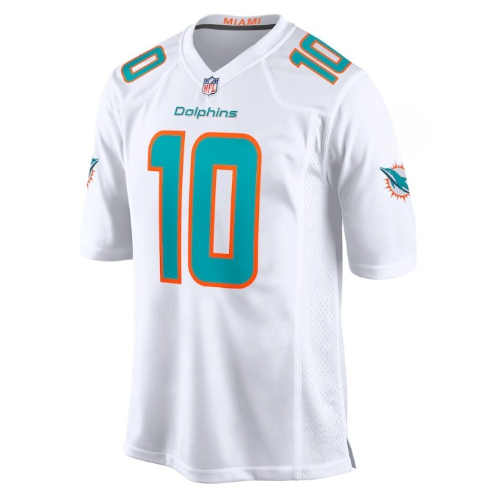 Youth Miami  Dolphins Tyreek Hill White Jersey