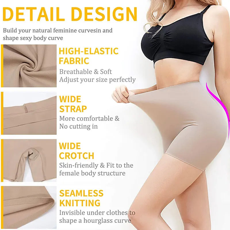 Anti Chafing Invisible Under Skirt Shorts