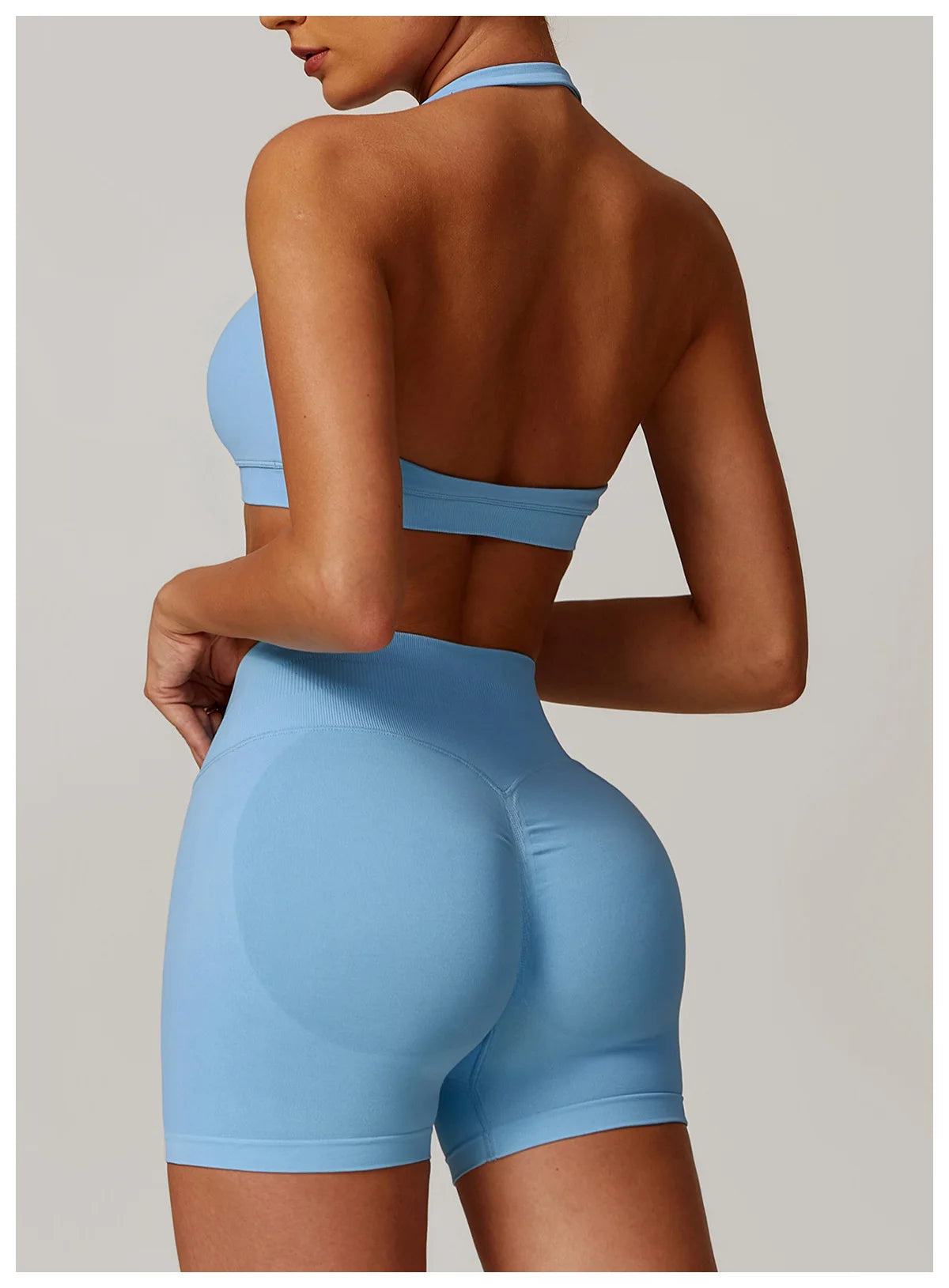Halter Neck Sports Bra - Shapers Corp
