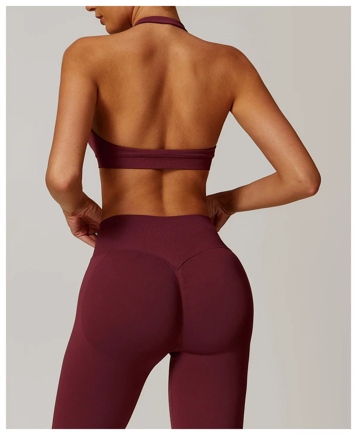 Halter Neck Sports Bra - Shapers Corp