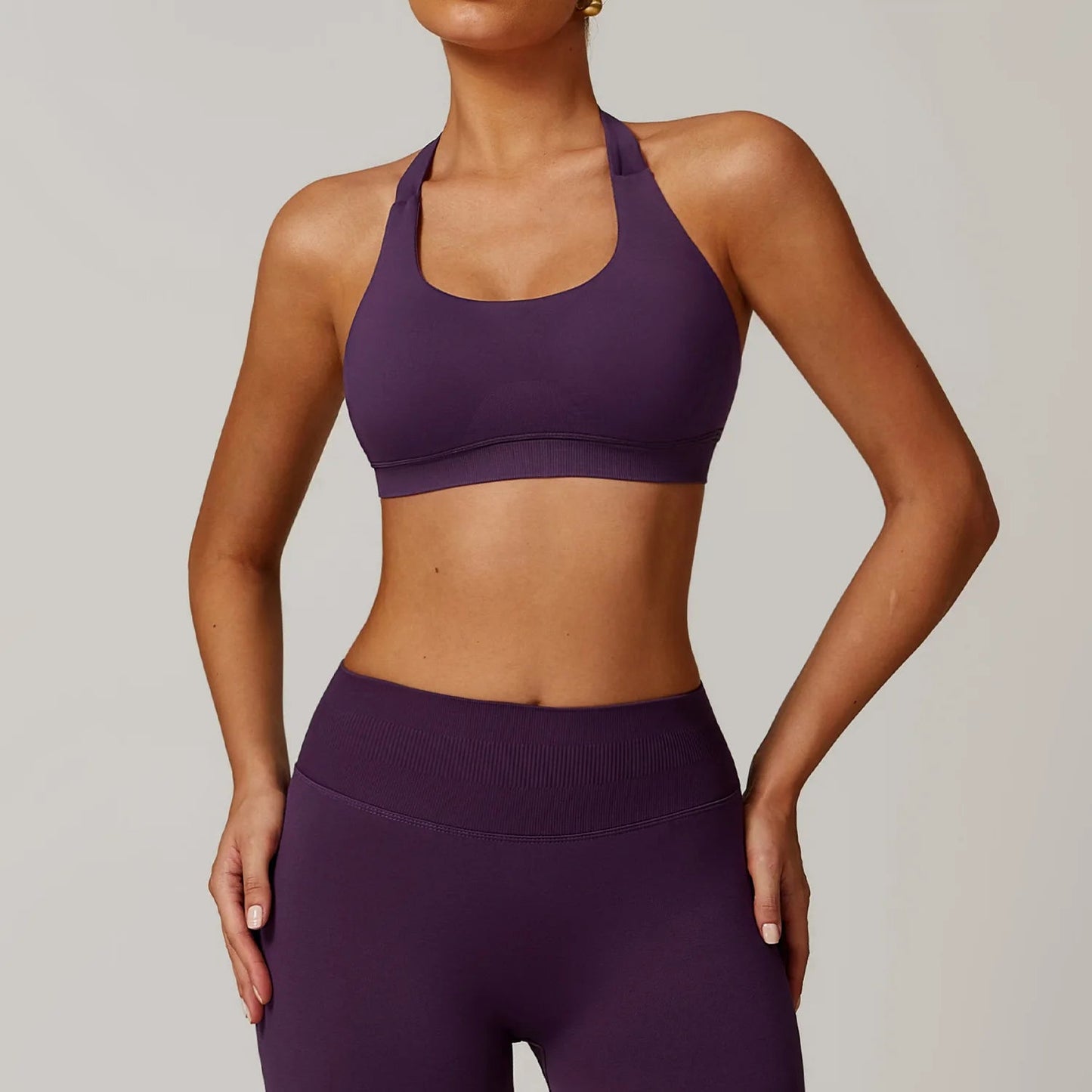 Halter Neck Sports Bra - Shapers Corp