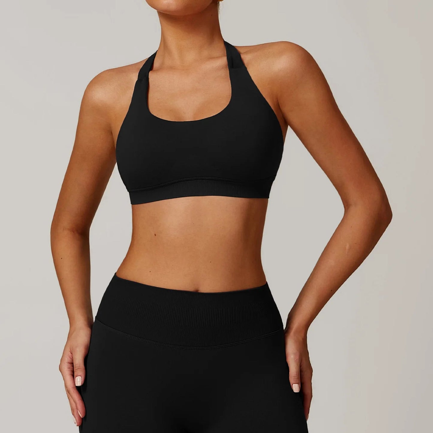 Halter Neck Sports Bra - Shapers Corp