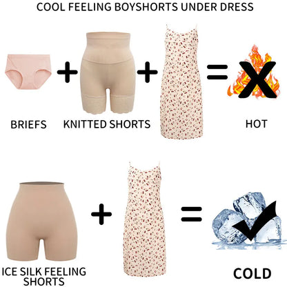 Anti Chafing Invisible Under Skirt Shorts