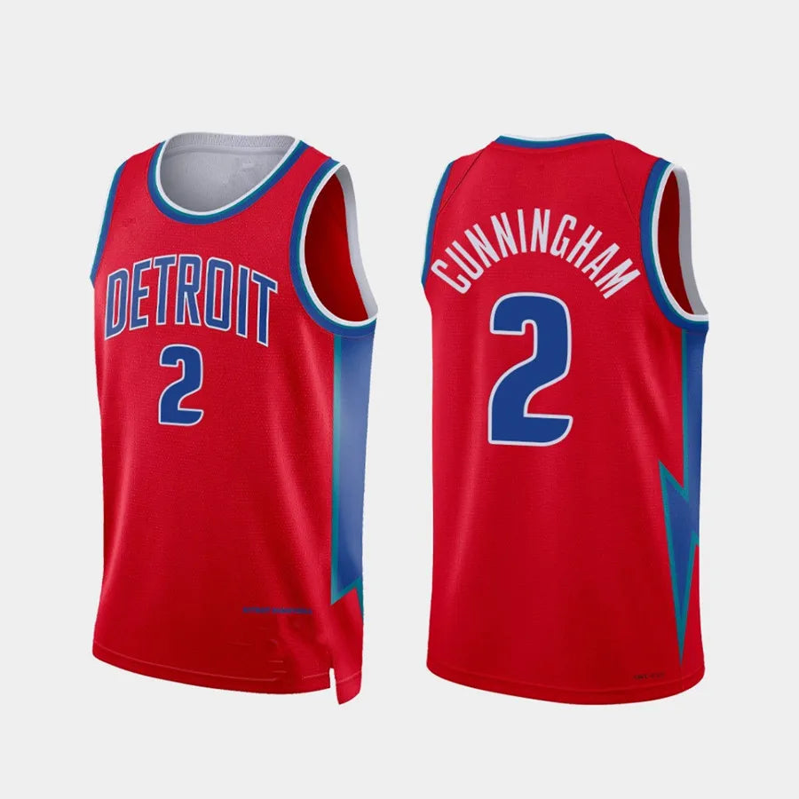 Men's Detroit Pistons Cade Cunningham Jersey