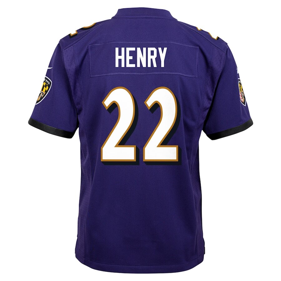 Youth Baltimore Ravens Derrick Henry Jersey