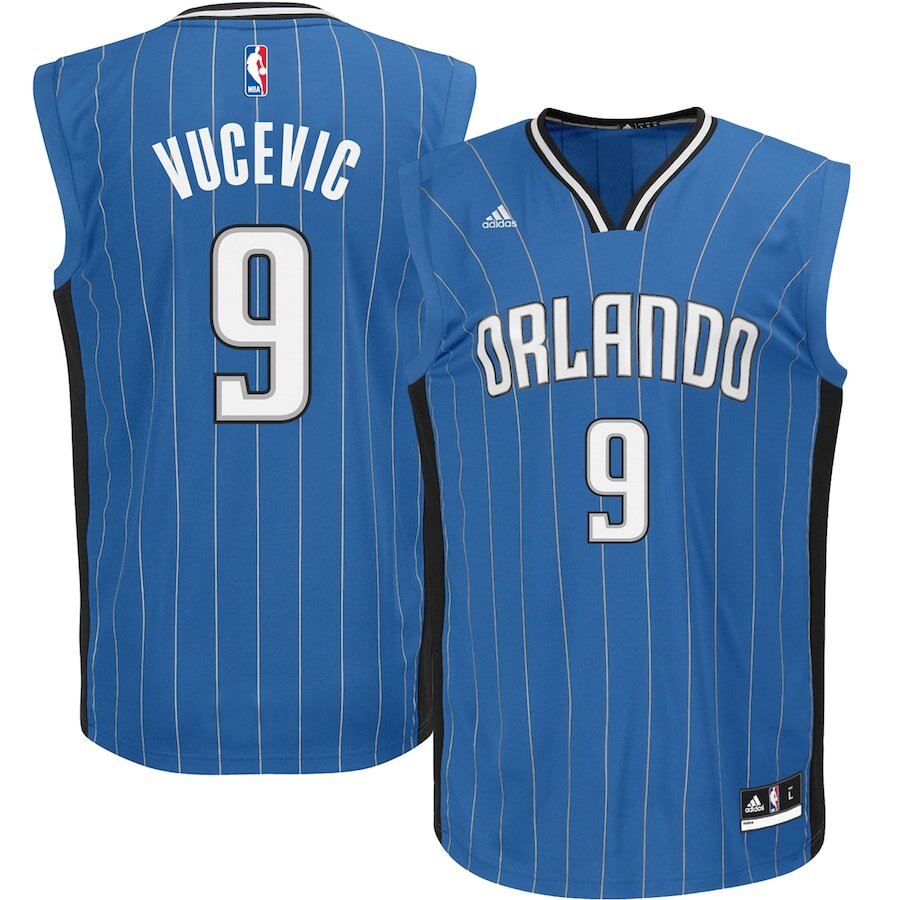 Men's Orlando Magic Nikola Vucevic Royal Blue Jersey