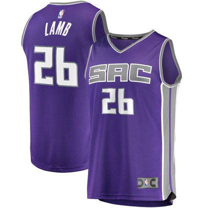 Men's Sacramento Kings Jeremy Lamb Purple Jersey