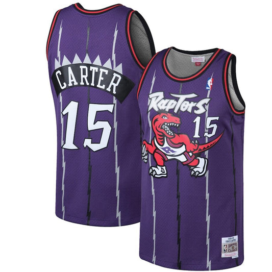 Men's Toronto Raptors Vince Carter Purple Jersey