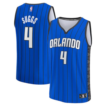 Men's Orlando Magic Jalen Suggs Blue Jersey