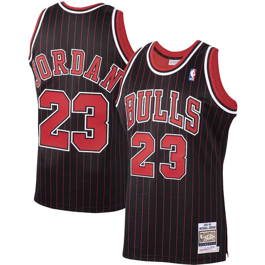 Men's Chicago Bulls Michael Jordan Black Jersey