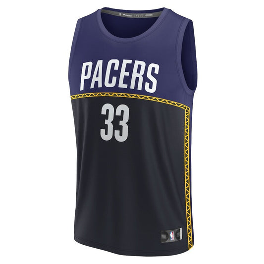 Men's Indiana Pacers Myles Turner Blue Jersey