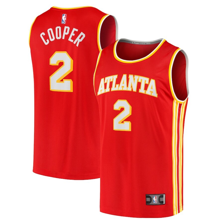 Men's Atlanta Hawks Sharife Cooper Red Jersey