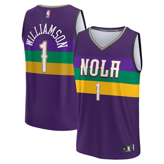 Zion Williamson New Orleans Pelicans Purple Jersey - Men