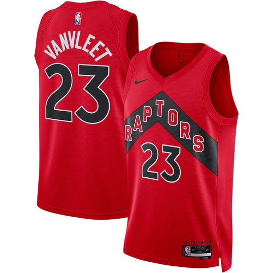 Men's Toronto Raptors Fred VanVleet Red Jersey