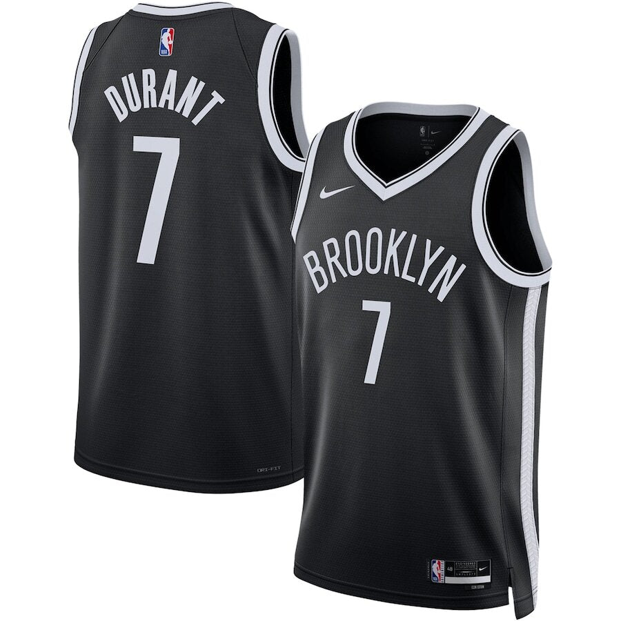 Men's Brooklyn Nets Kevin Durant Black Jersey