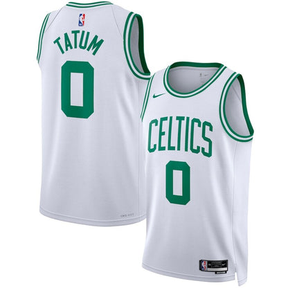 Men's Boston Celtics Jayson Tatum White Jersey