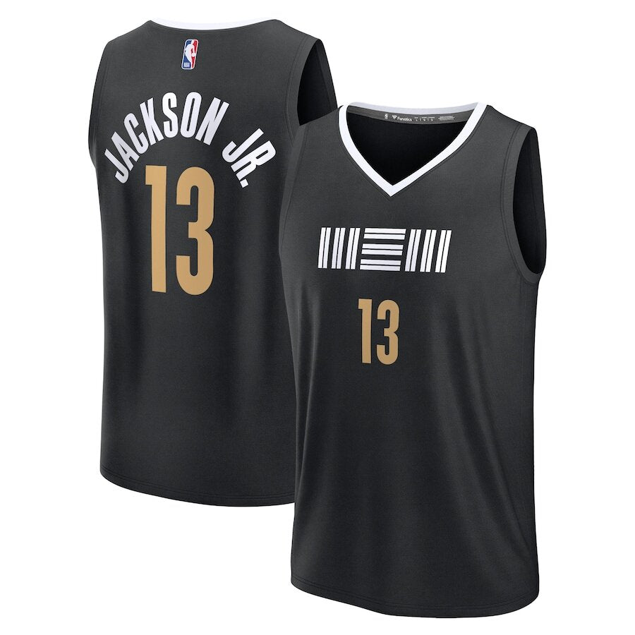 Men's Memphis Grizzlies Jaren Jackson Jr. Black Jersey