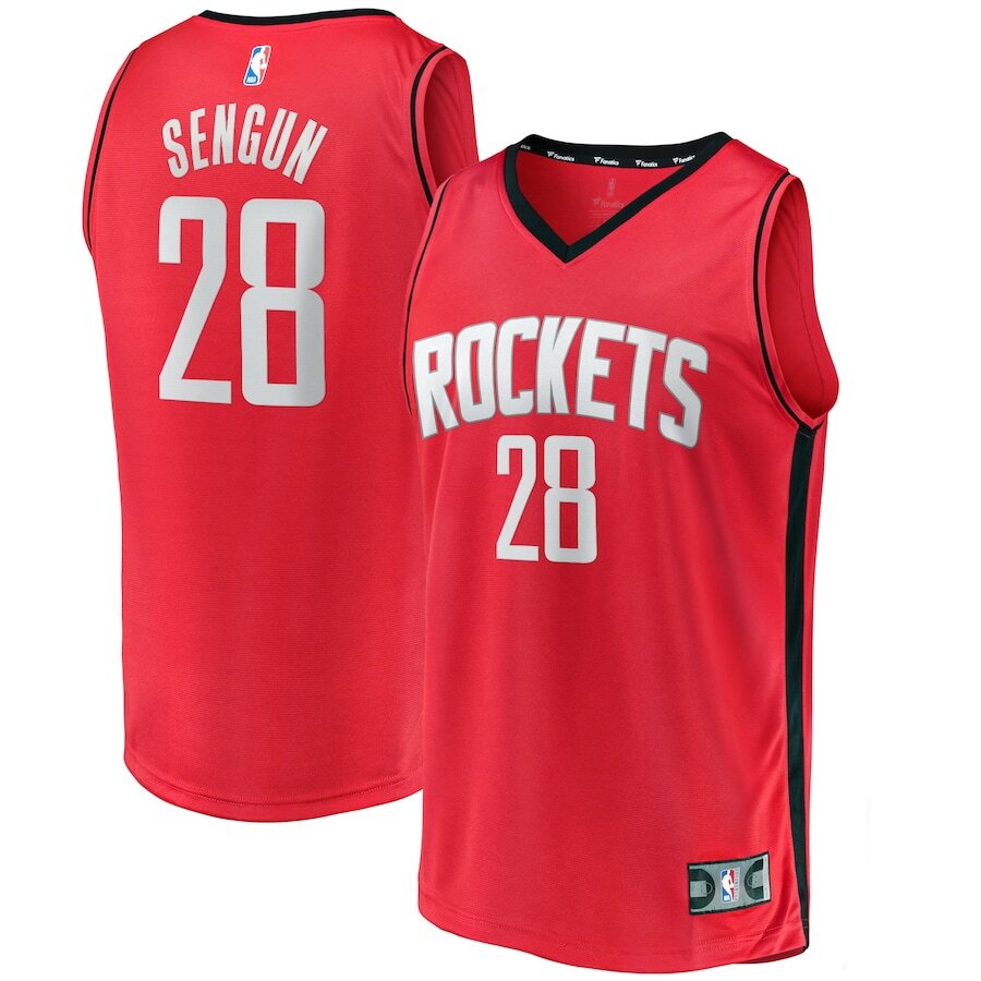 Men's Houston Rockets Alperen Sengun Red Jersey