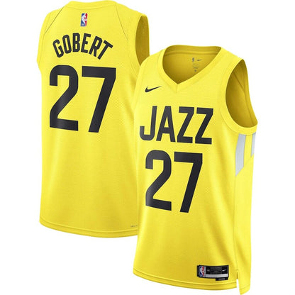 Men's Utah Jazz Rudy Gobert Gold Jersey