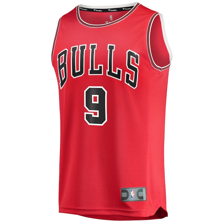 Men's Chicago Bulls Nikola Vucevic Red Jersey