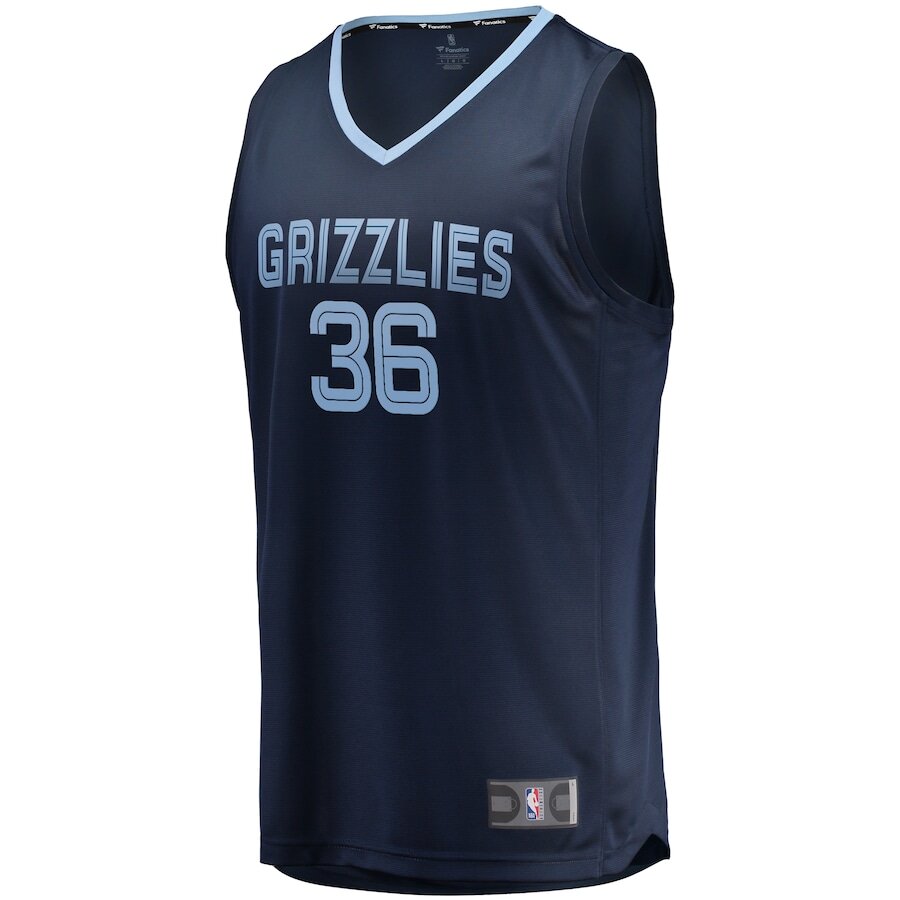 Men's Memphis Grizzlies Marcus Smart Navy Jersey