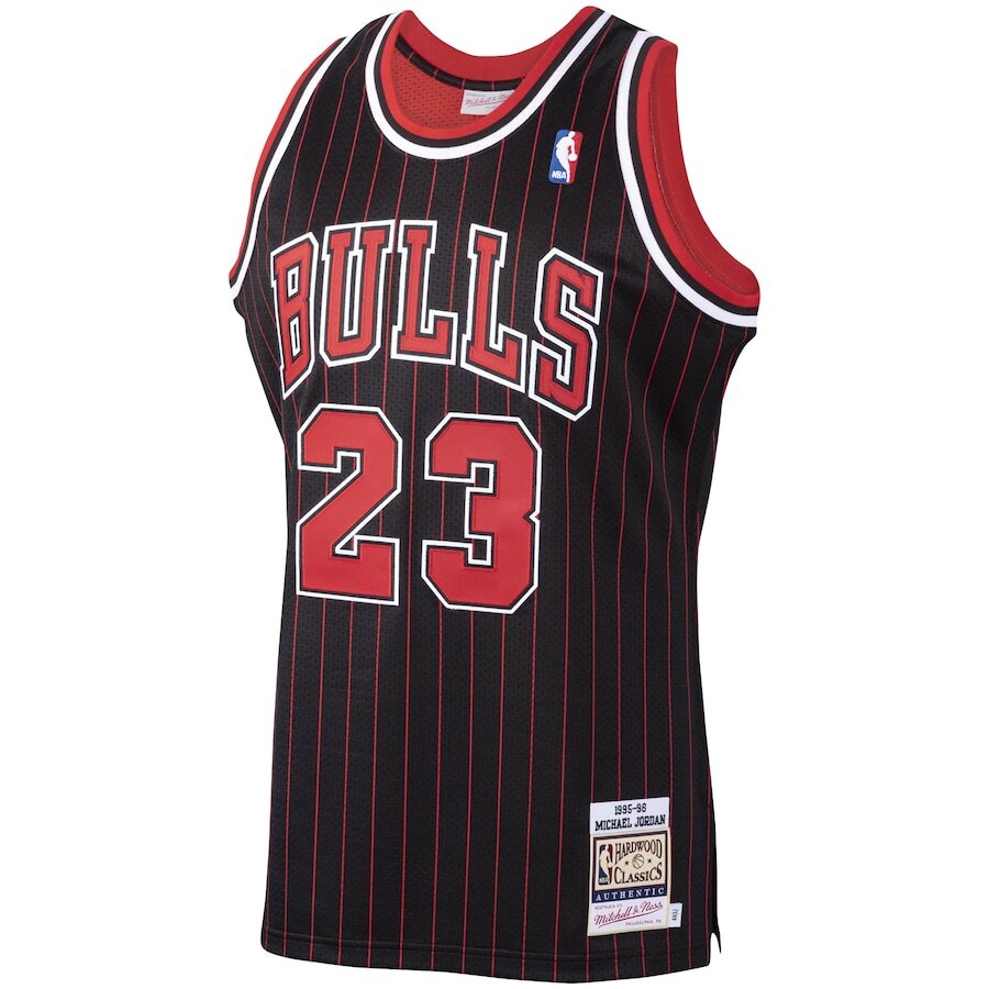 Men's Chicago Bulls Michael Jordan Black Jersey